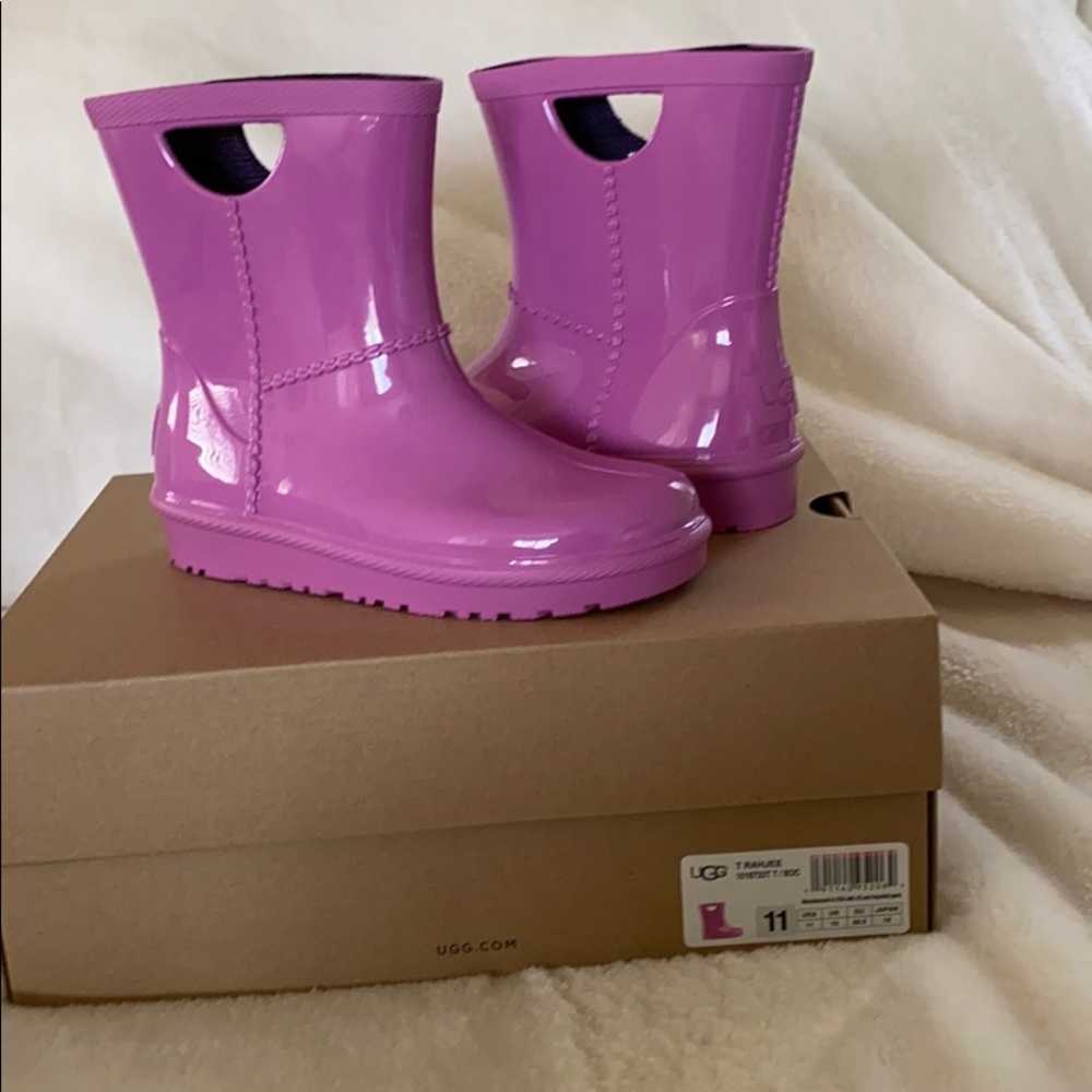 UGG Diva Pink Rainboots Girls